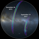 Approximate locations of two gravitational wave events detected so far by LIGO. Image: LIGO/Axel Mellinger